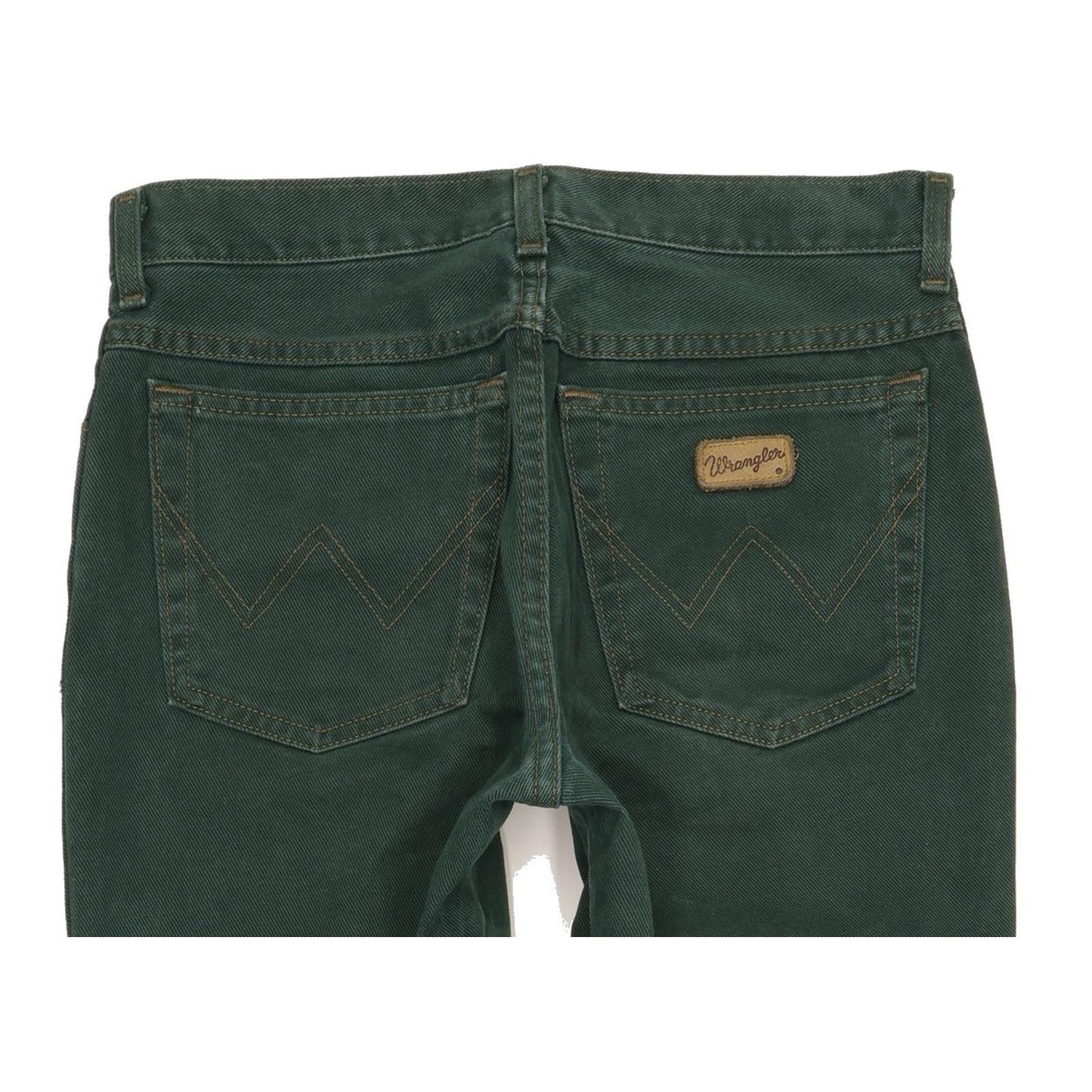 Wrangler Texas Men Green Tapered Regular Jeans W31 L32