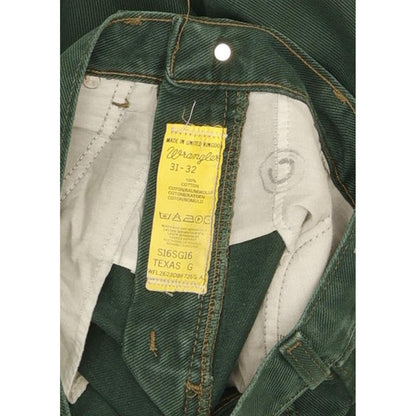 Wrangler Texas Men Green Tapered Regular Jeans W31 L32