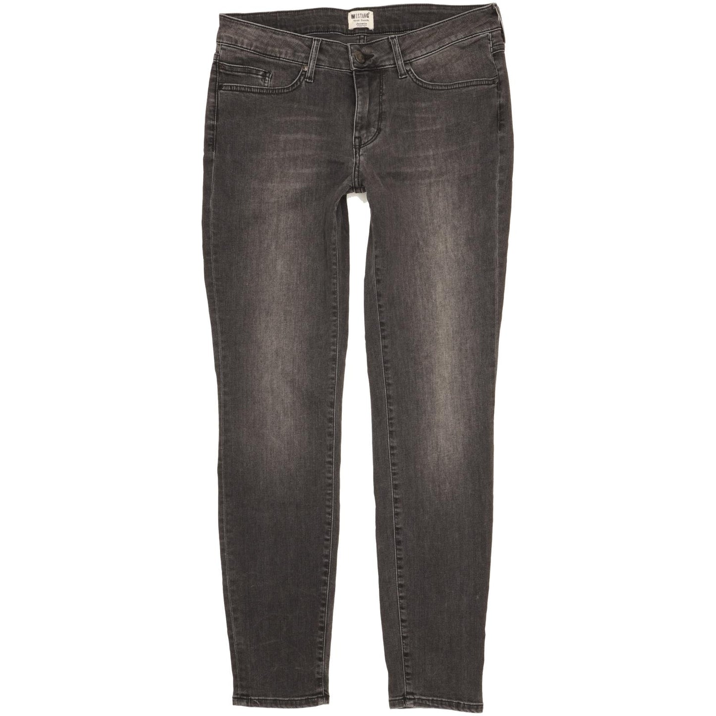 Mustang Jasmin Women Grey Skinny Slim Stretch Jeans W32 L31