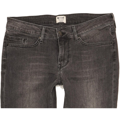 Mustang Jasmin Women Grey Skinny Slim Stretch Jeans W32 L31