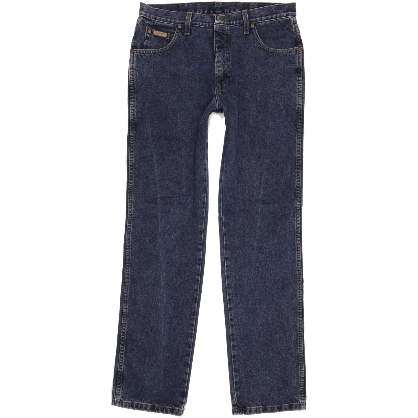 Wrangler Texas Men Blue Straight Regular Jeans W33 L34