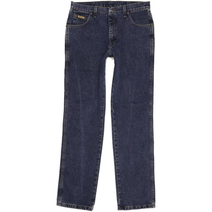 Wrangler Texas Men Blue Straight Regular Jeans W33 L34