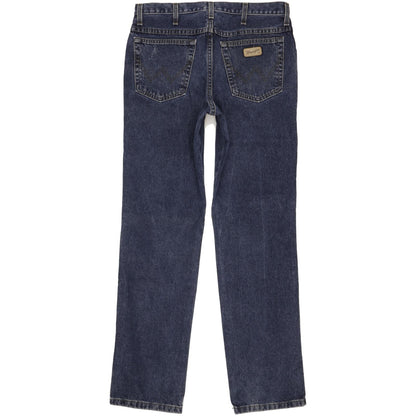 Wrangler Texas Men Blue Straight Regular Jeans W33 L34