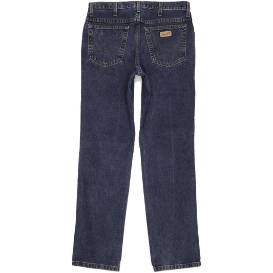 Wrangler Texas Men Blue Straight Regular Jeans W33 L34