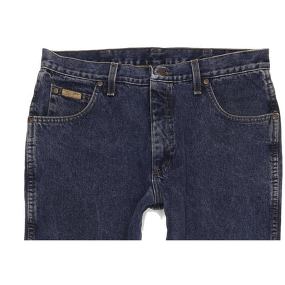 Wrangler Texas Men Blue Straight Regular Jeans W33 L34