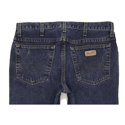 Wrangler Texas Men Blue Straight Regular Jeans W33 L34