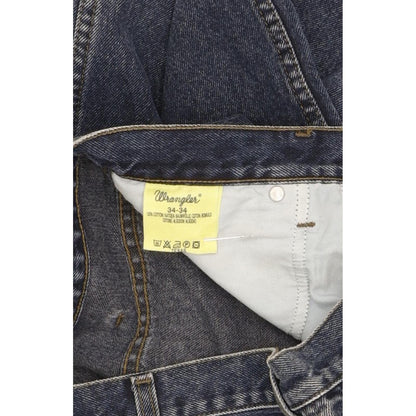 Wrangler Texas Men Blue Straight Regular Jeans W33 L34