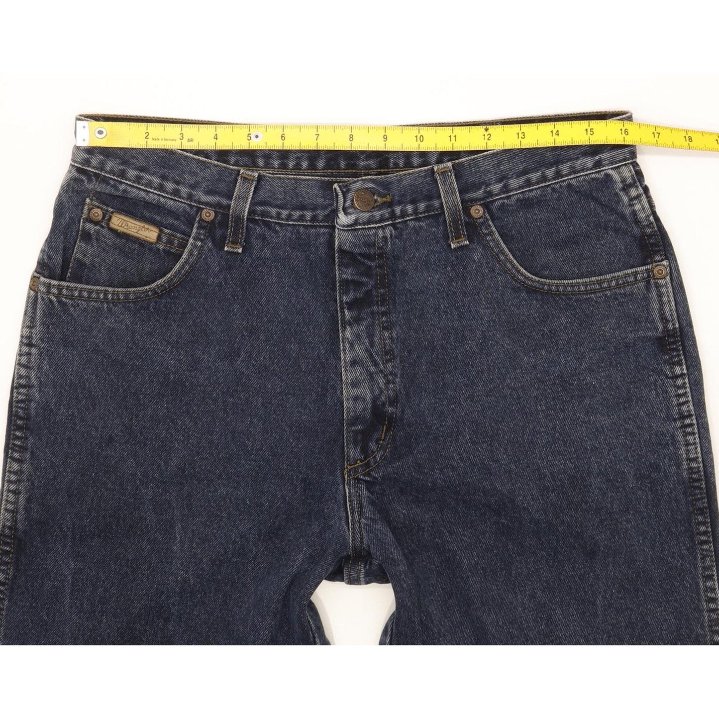 Wrangler Texas Men Blue Straight Regular Jeans W33 L34