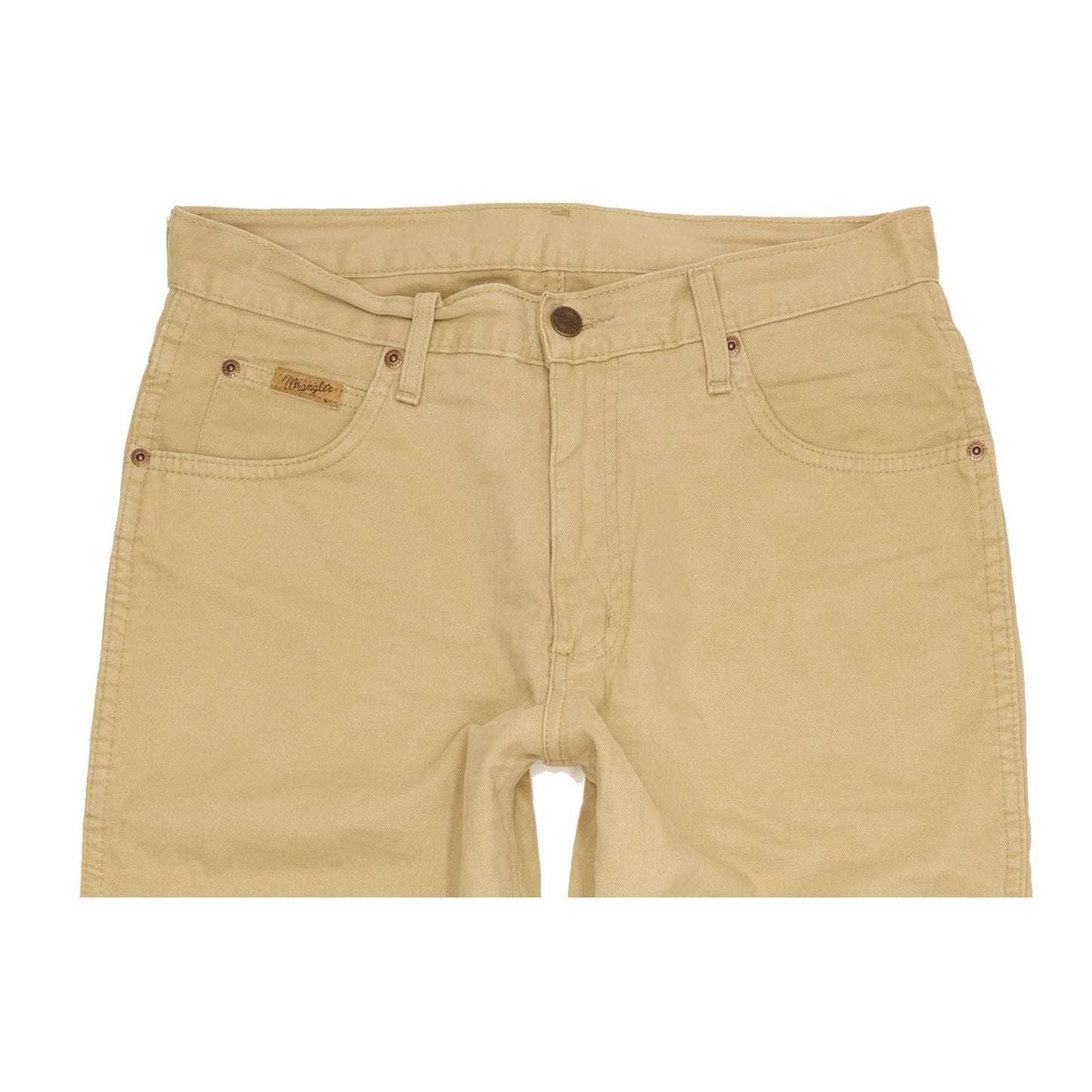 Wrangler Texas Men Beige Straight Regular Jeans W32 L30