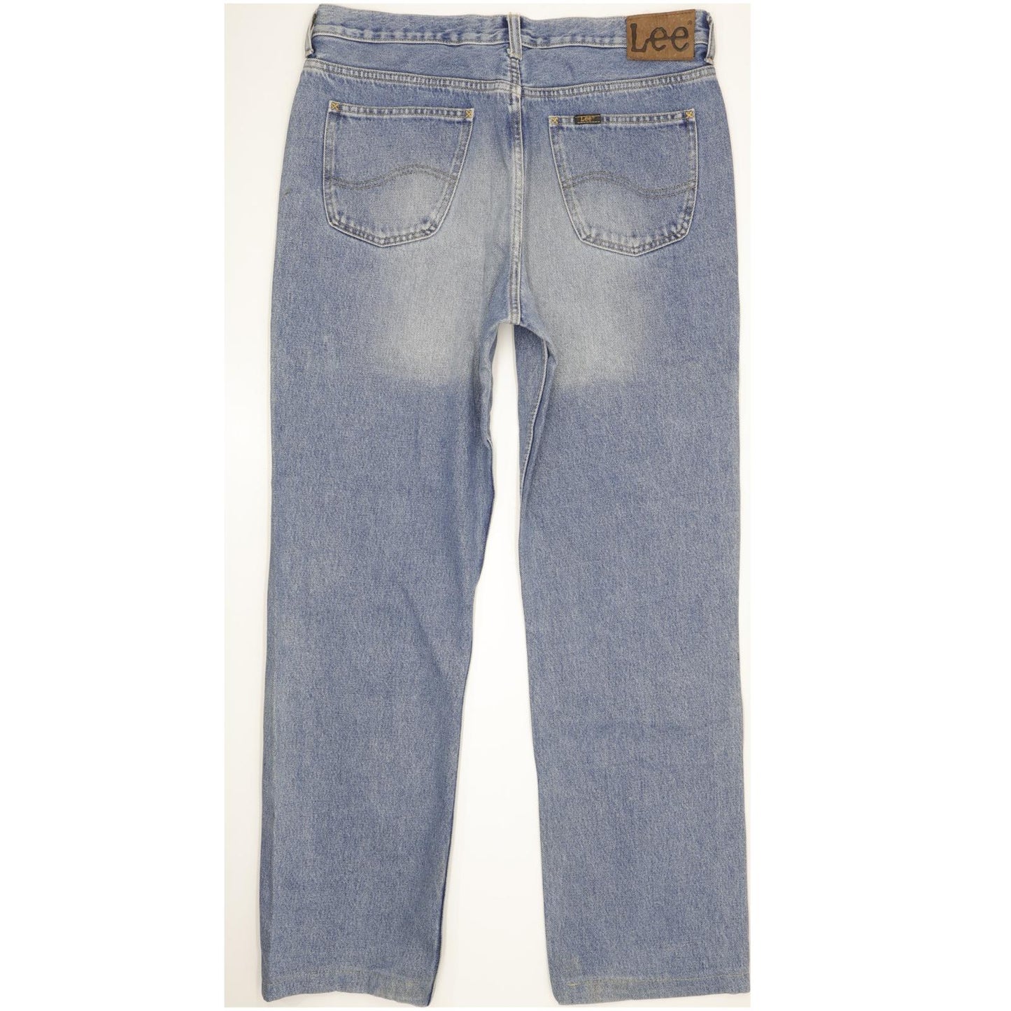 Lee Chicago Men Blue Straight Regular Jeans W36 L32