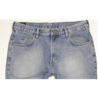 Lee Chicago Men Blue Straight Regular Jeans W36 L32
