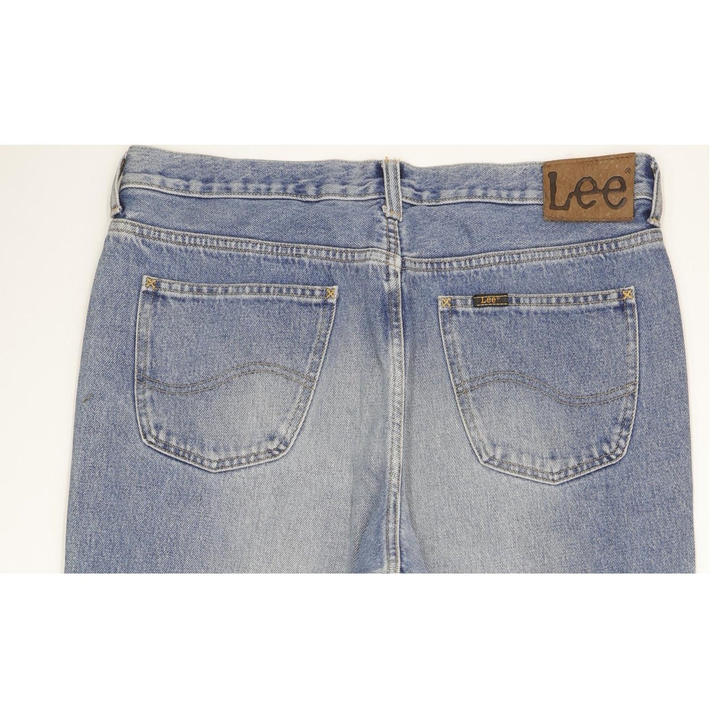 Lee Chicago Men Blue Straight Regular Jeans W36 L32