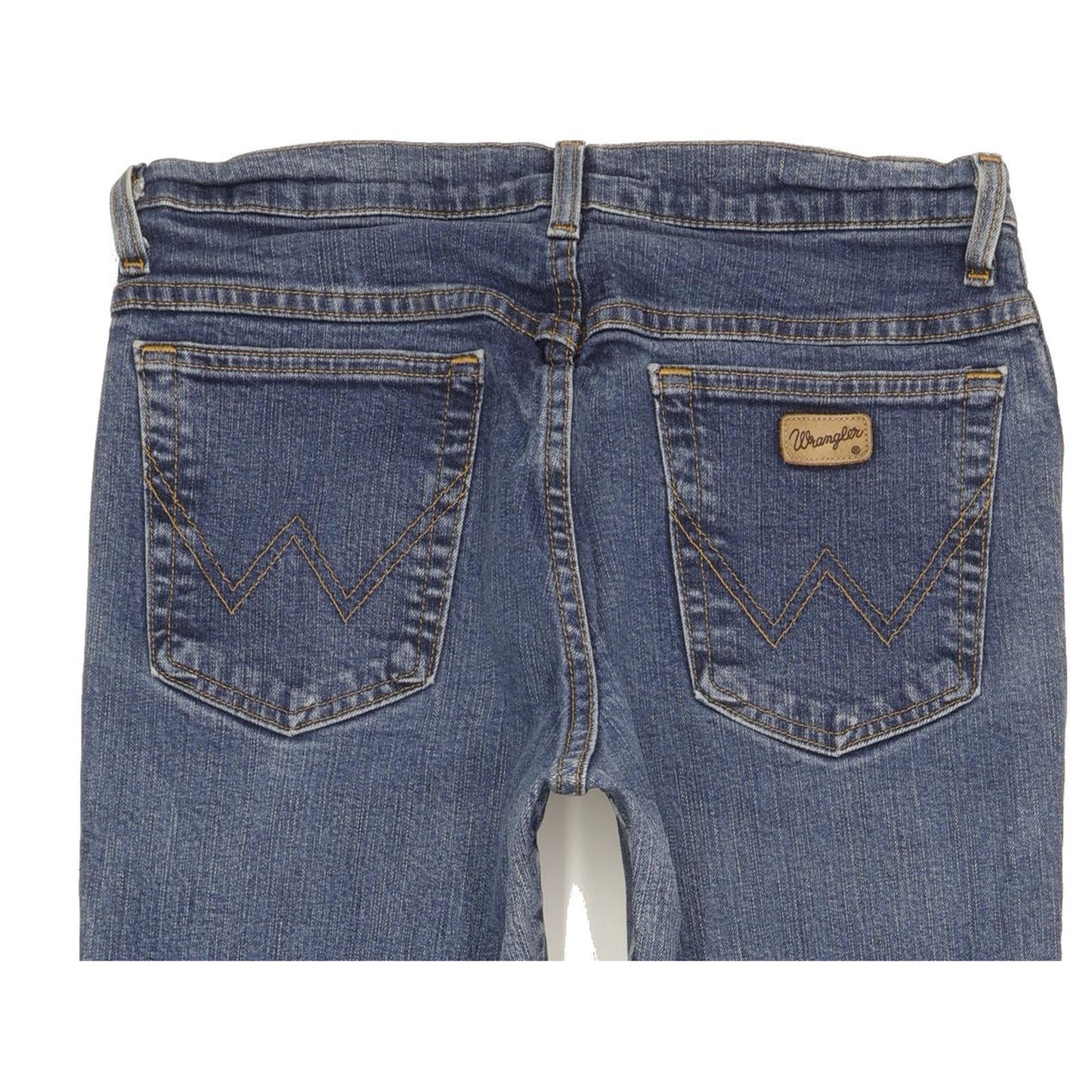 Wrangler Texas Men Blue Straight Regular Stretch Jeans W32 L31