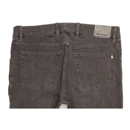 Pioneer Peter Men Grey Straight Regular Stretch Jeans W36 L29