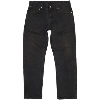 Levi's 521 Men Black Straight Regular Jeans W35 L31
