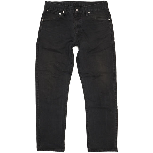 Levi's 521 Men Black Straight Regular Jeans W35 L31