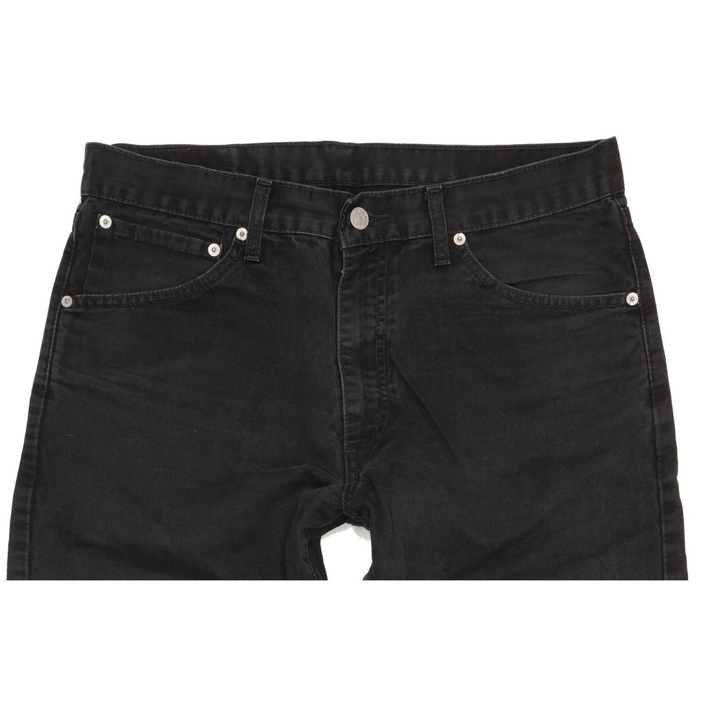 Levi's 521 Men Black Straight Regular Jeans W35 L31
