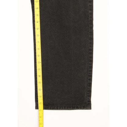 Levi's 521 Men Black Straight Regular Jeans W35 L31