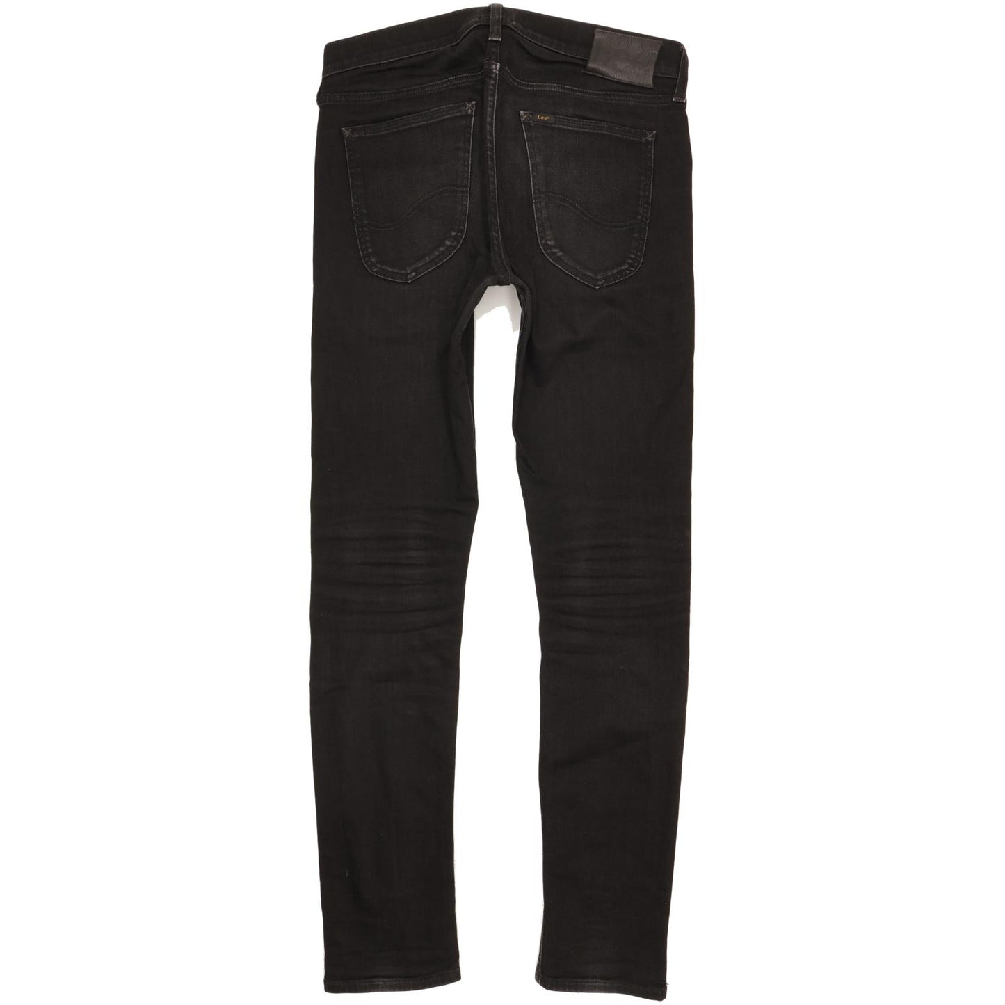 Lee Luke Men Black Skinny Slim Stretch Jeans W30 L32