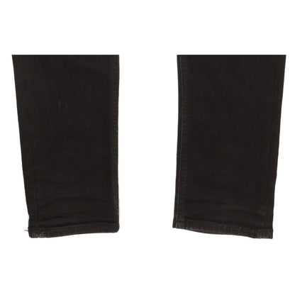 Lee Luke Men Black Skinny Slim Stretch Jeans W30 L32