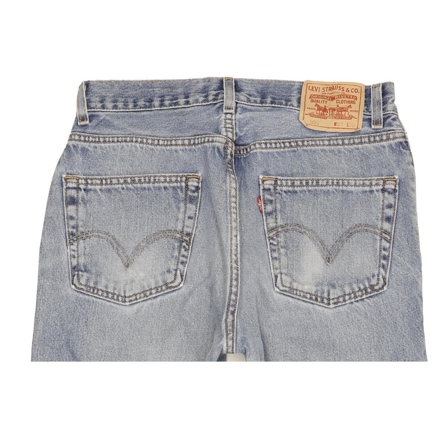 Levi's 550 Men Blue Straight Relaxed Jeans W33 L28