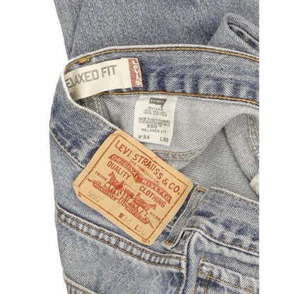 Levi's 550 Men Blue Straight Relaxed Jeans W33 L28