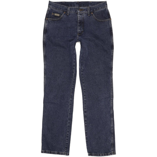 Wrangler Texas Men Blue Straight Regular Jeans W33 L34