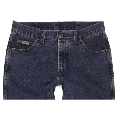 Wrangler Texas Men Blue Straight Regular Jeans W33 L34