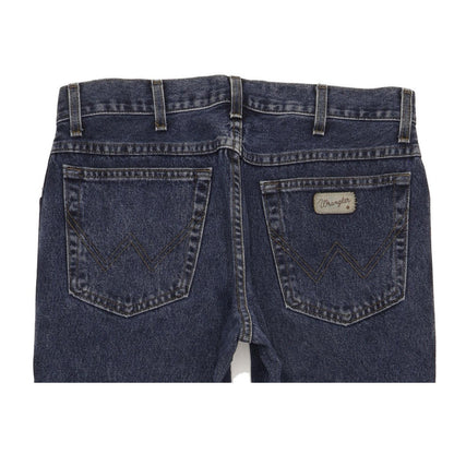 Wrangler Texas Men Blue Straight Regular Jeans W33 L34