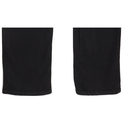 Levi's Men Black Straight Regular Stretch Jeans W33 L31