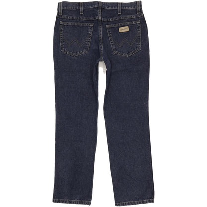 Wrangler Texas Men Blue Straight Regular Jeans W34 L30