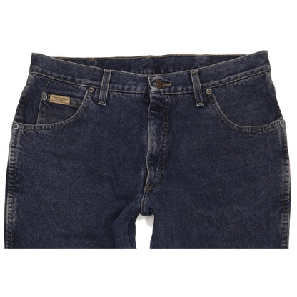 Wrangler Texas Men Blue Straight Regular Jeans W34 L30