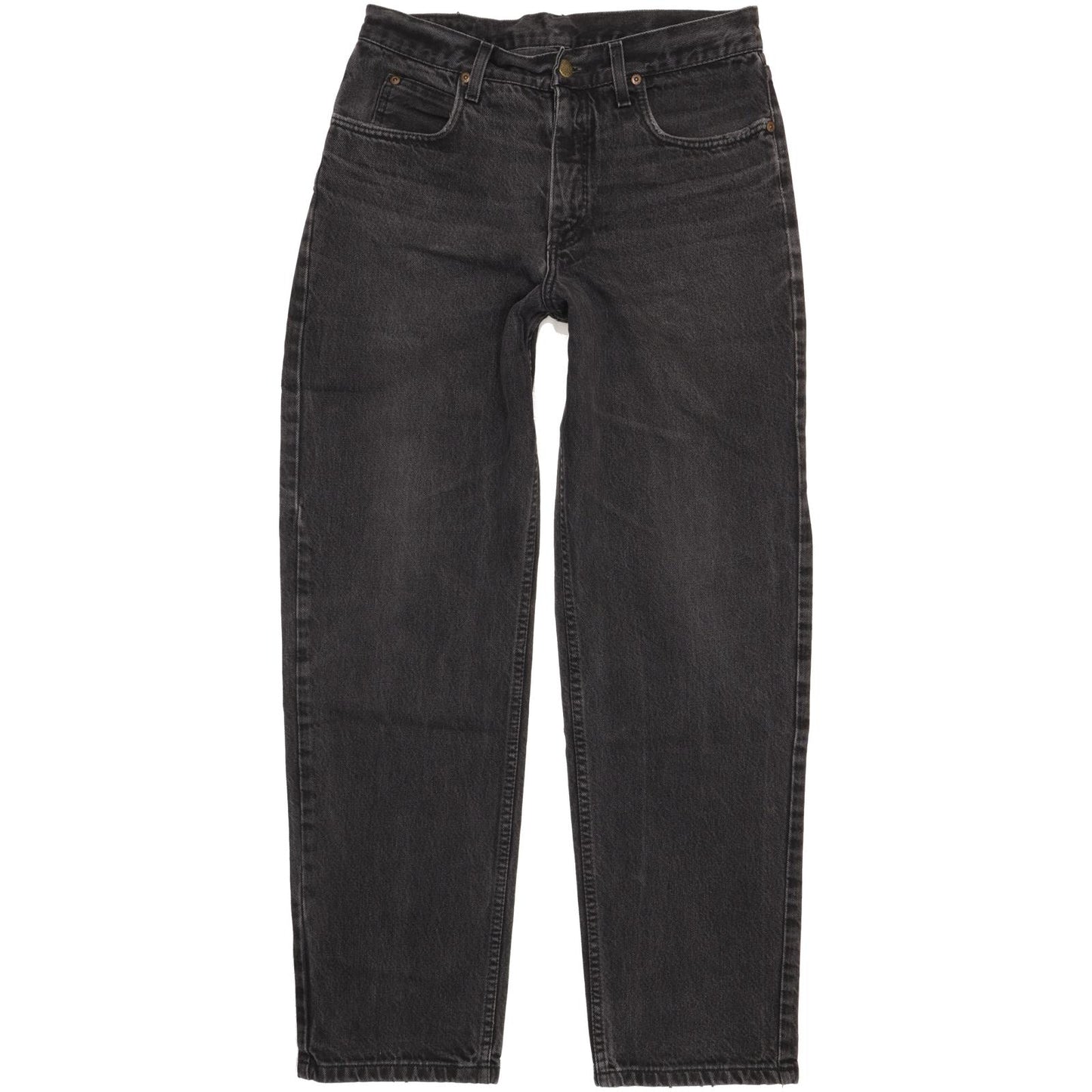 Lee Men Black Straight Regular Jeans W33 L31