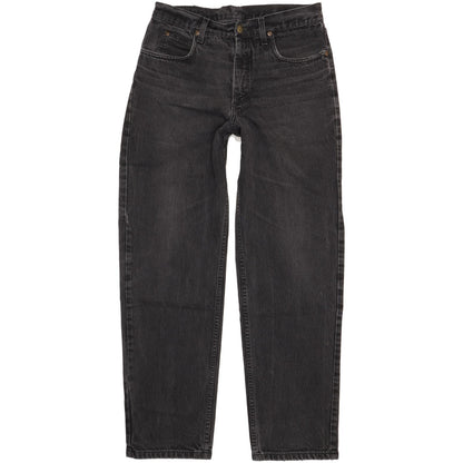 Lee Men Black Straight Regular Jeans W33 L31