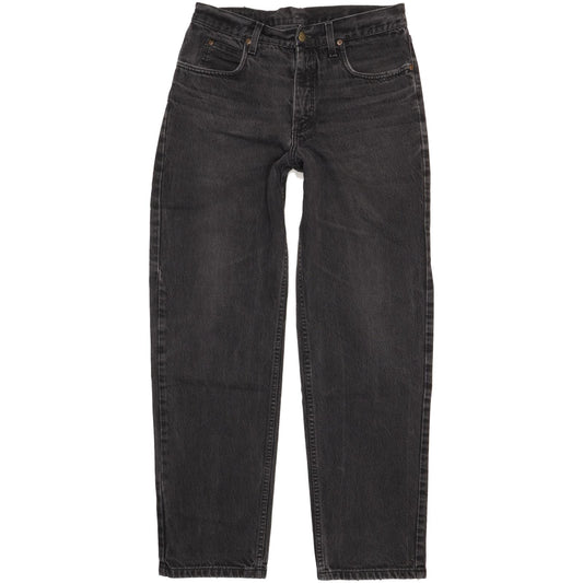 Lee Men Black Straight Regular Jeans W33 L31
