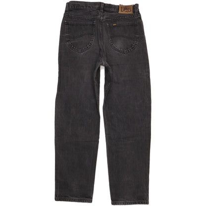 Lee Men Black Straight Regular Jeans W33 L31