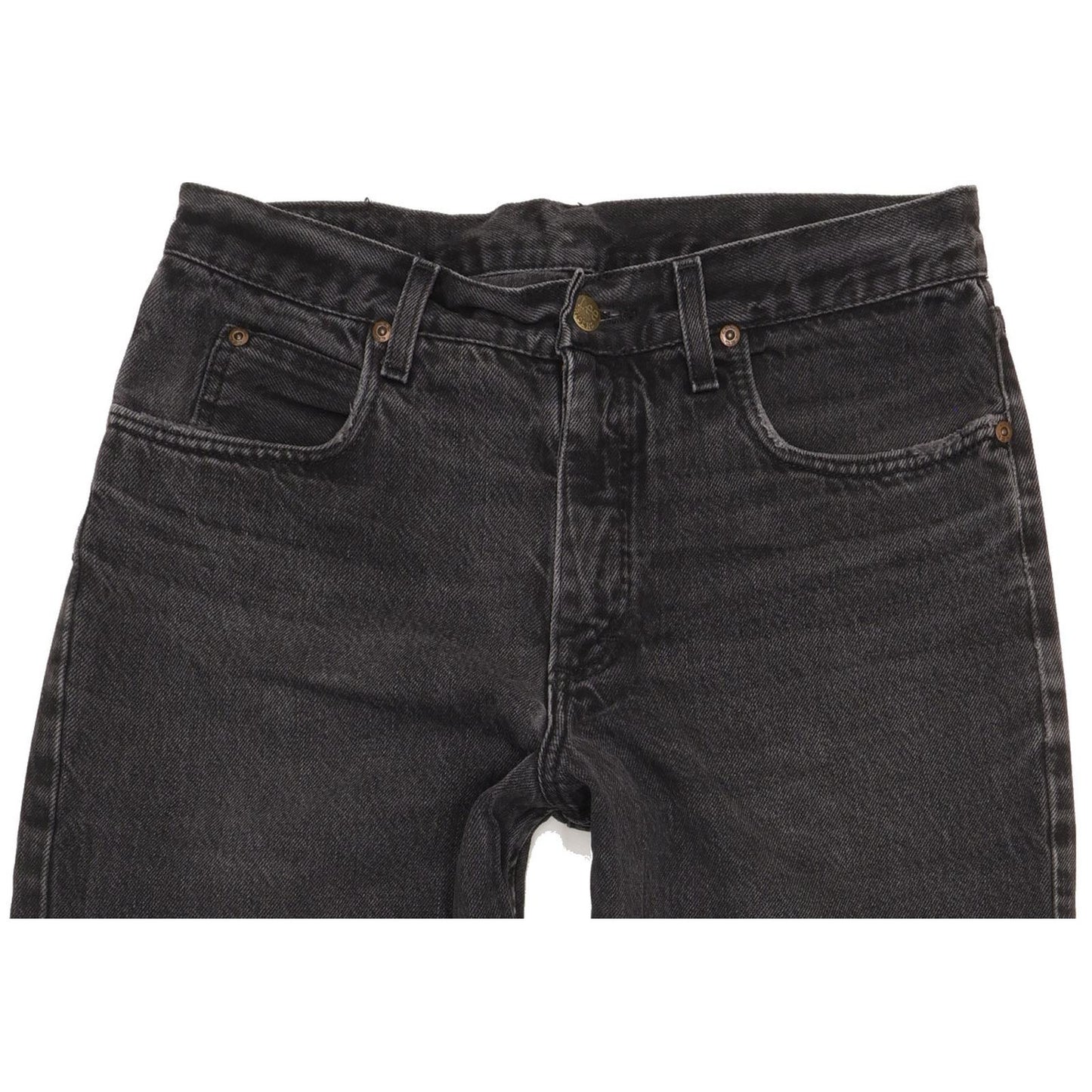 Lee Men Black Straight Regular Jeans W33 L31