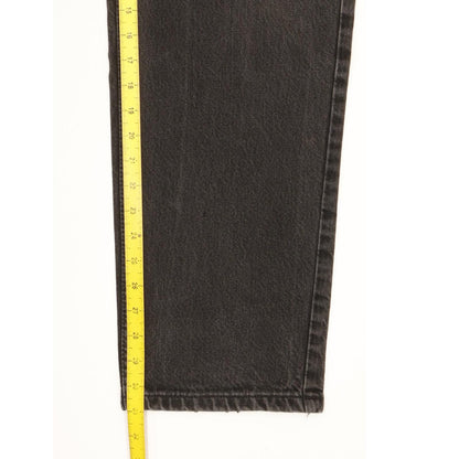 Lee Men Black Straight Regular Jeans W33 L31