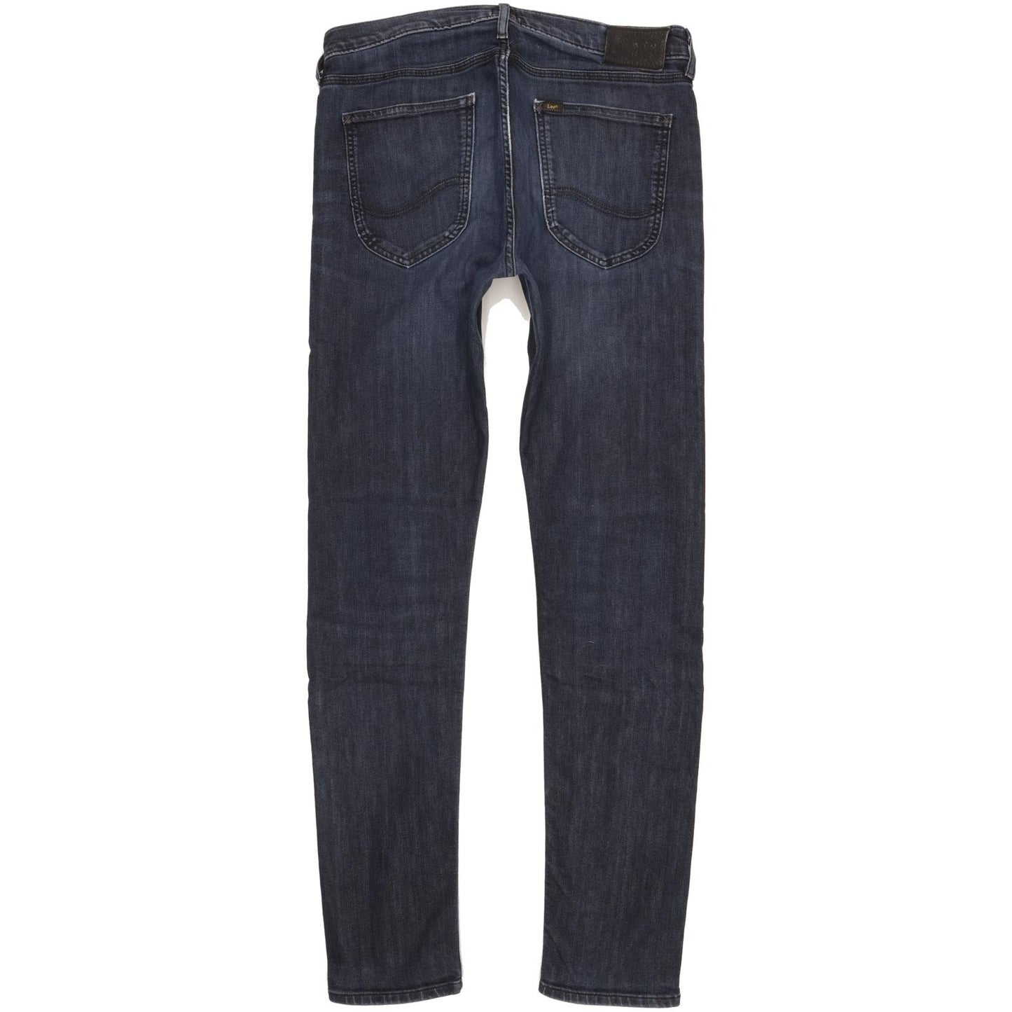 Lee Luke Men Navy Skinny Slim Stretch Jeans W33 L33