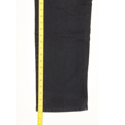 Wrangler Durable Quality Men Navy Straight Regular Stretch Jeans W34 L31