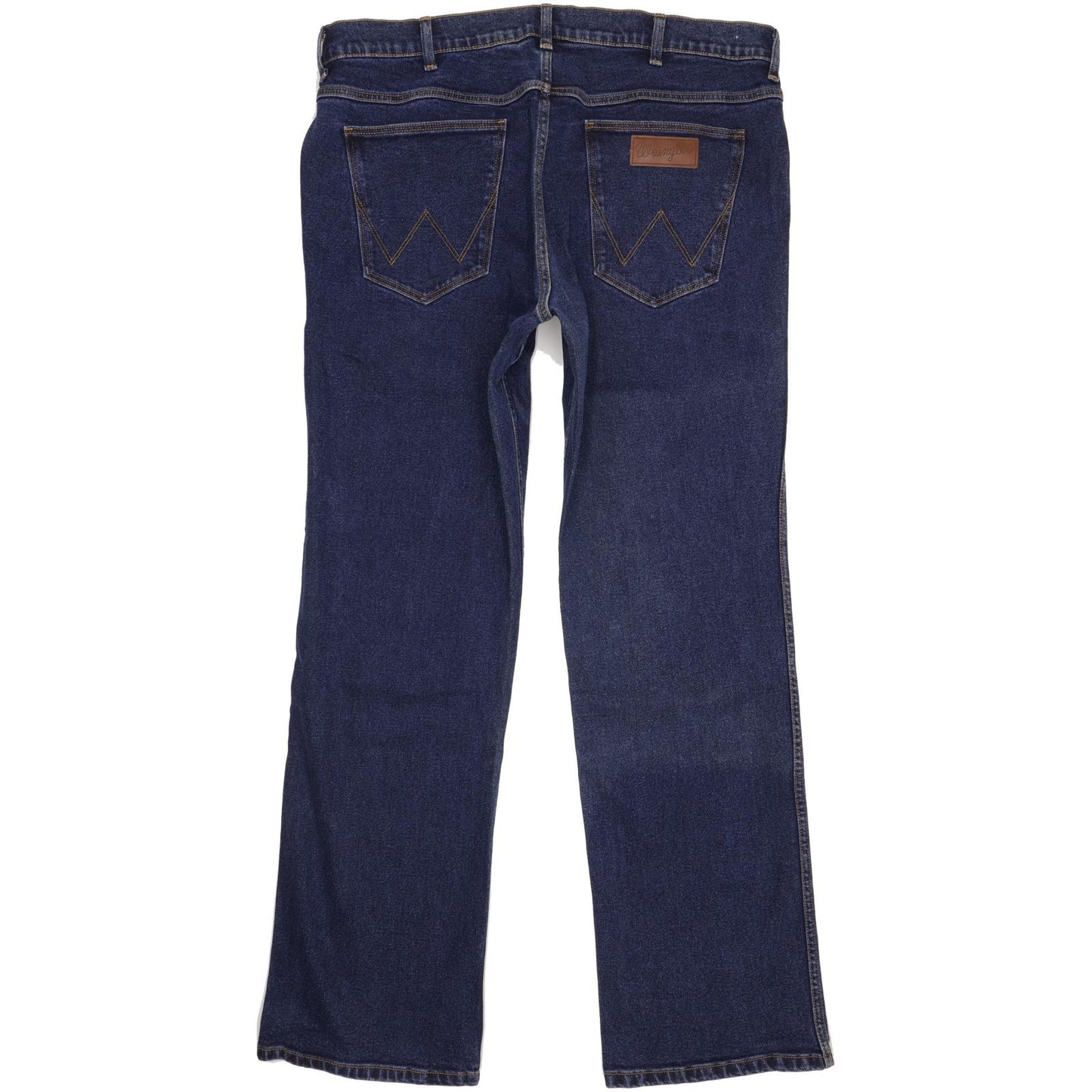 Wrangler Men Blue Bootcut Regular Stretch Jeans W38 L34