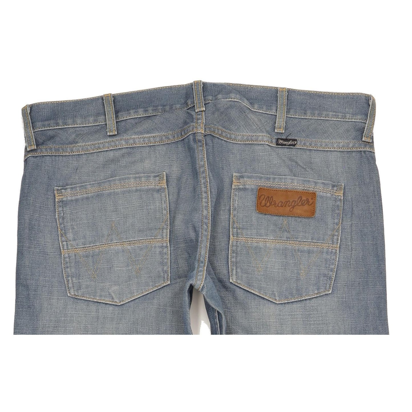 Wrangler Chopper Men Blue Bootcut Regular Jeans W37 L34
