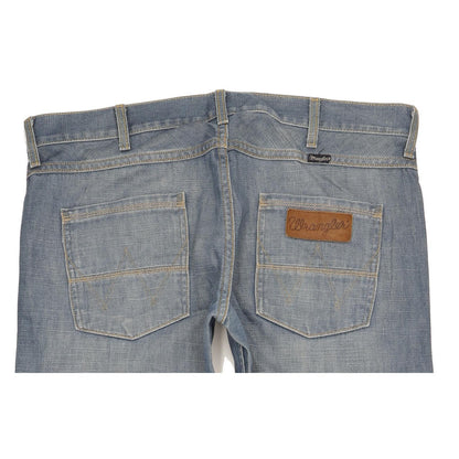 Wrangler Chopper Men Blue Bootcut Regular Jeans W37 L34