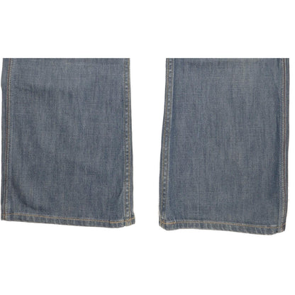 Wrangler Chopper Men Blue Bootcut Regular Jeans W37 L34