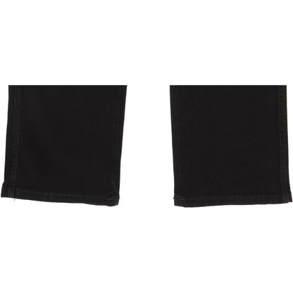 Wrangler Texas Men Black Straight Regular Stretch Jeans W34 L30