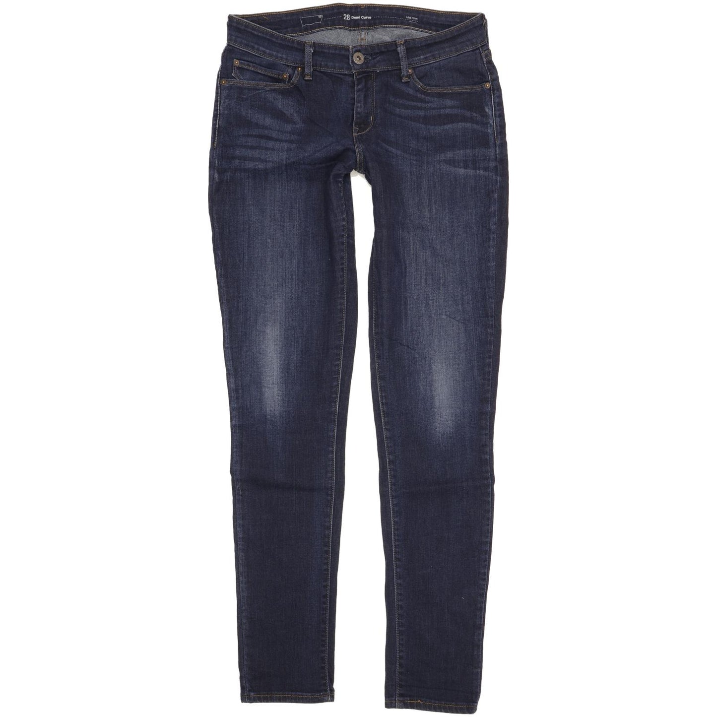 Levi's Demi Curve Women Blue Skinny Slim Stretch Jeans W28 L32