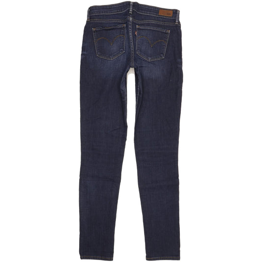Levi's Demi Curve Women Blue Skinny Slim Stretch Jeans W28 L32