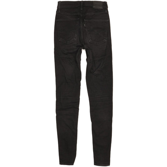 Levi's Mile Women Black Skinny Slim Stretch Jeans W27 L31