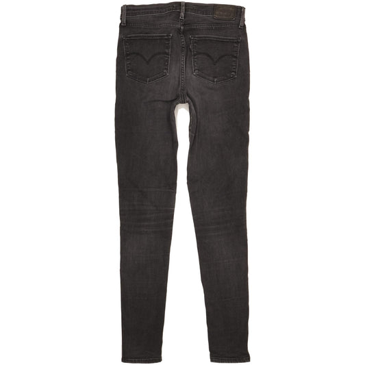 Levi's 720 Women Black Skinny Slim Stretch Jeans W28 L32