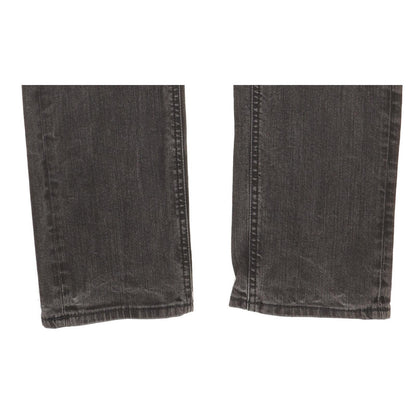 Lee Daren Men Grey Straight Slim Stretch Jeans W34 L32